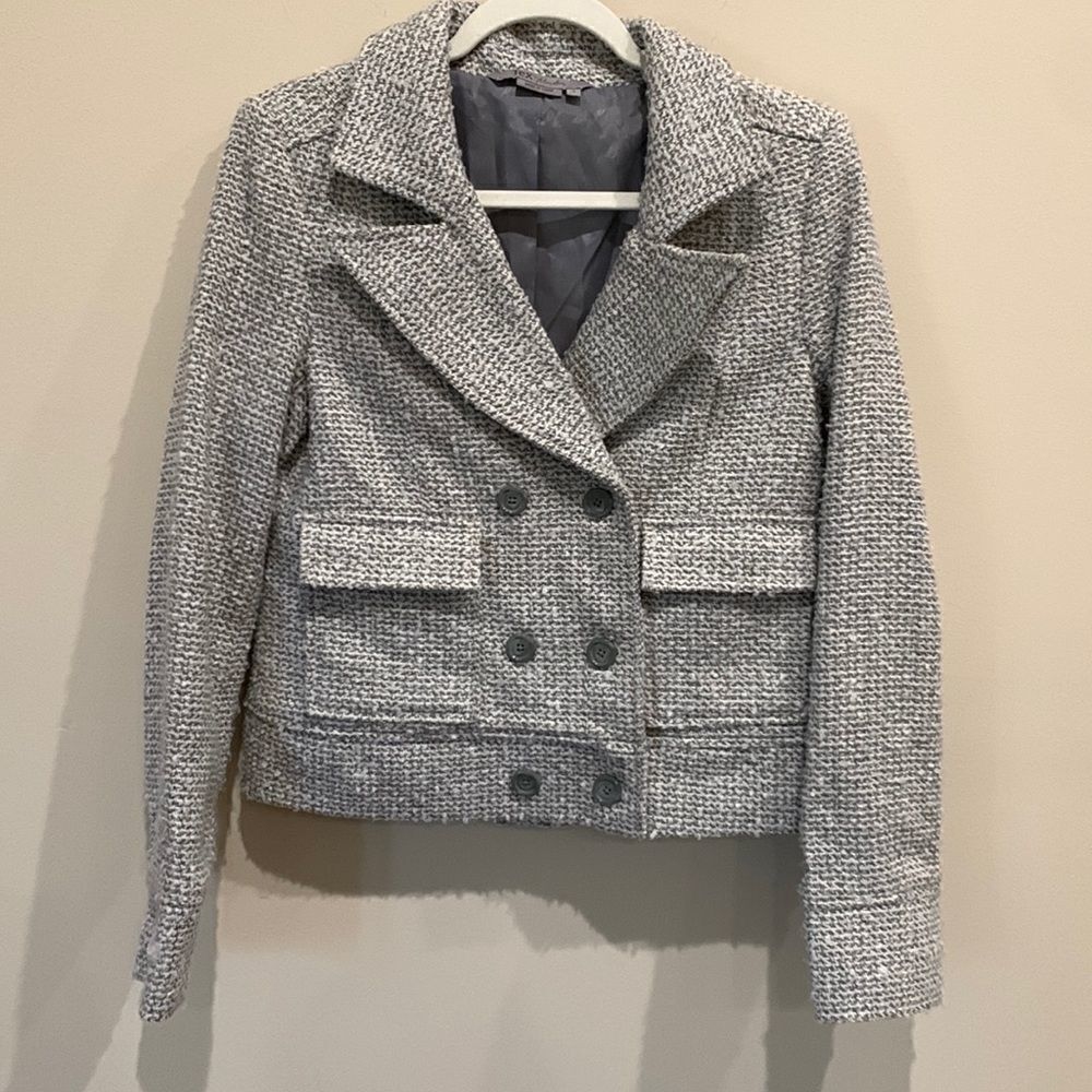 Tex by Max Azria cropped pea coat, Size S